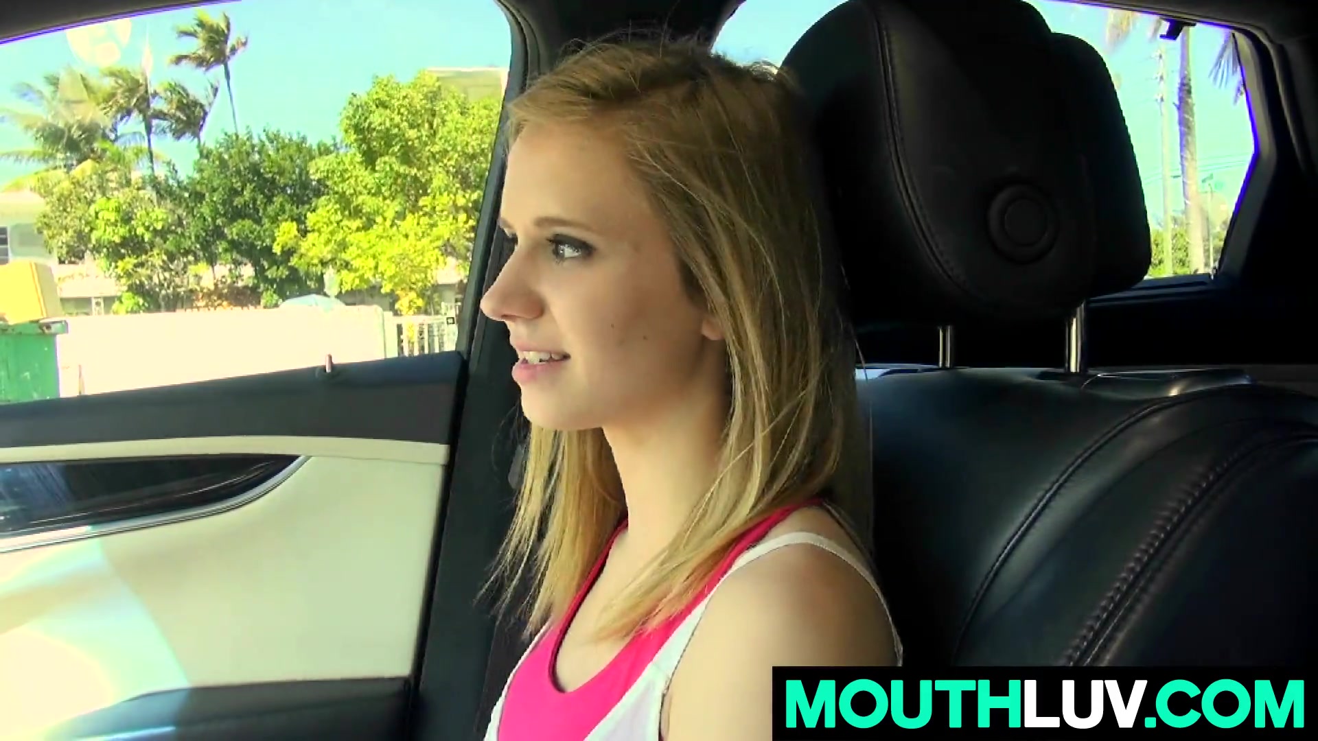 Rachel James needs something to suck on