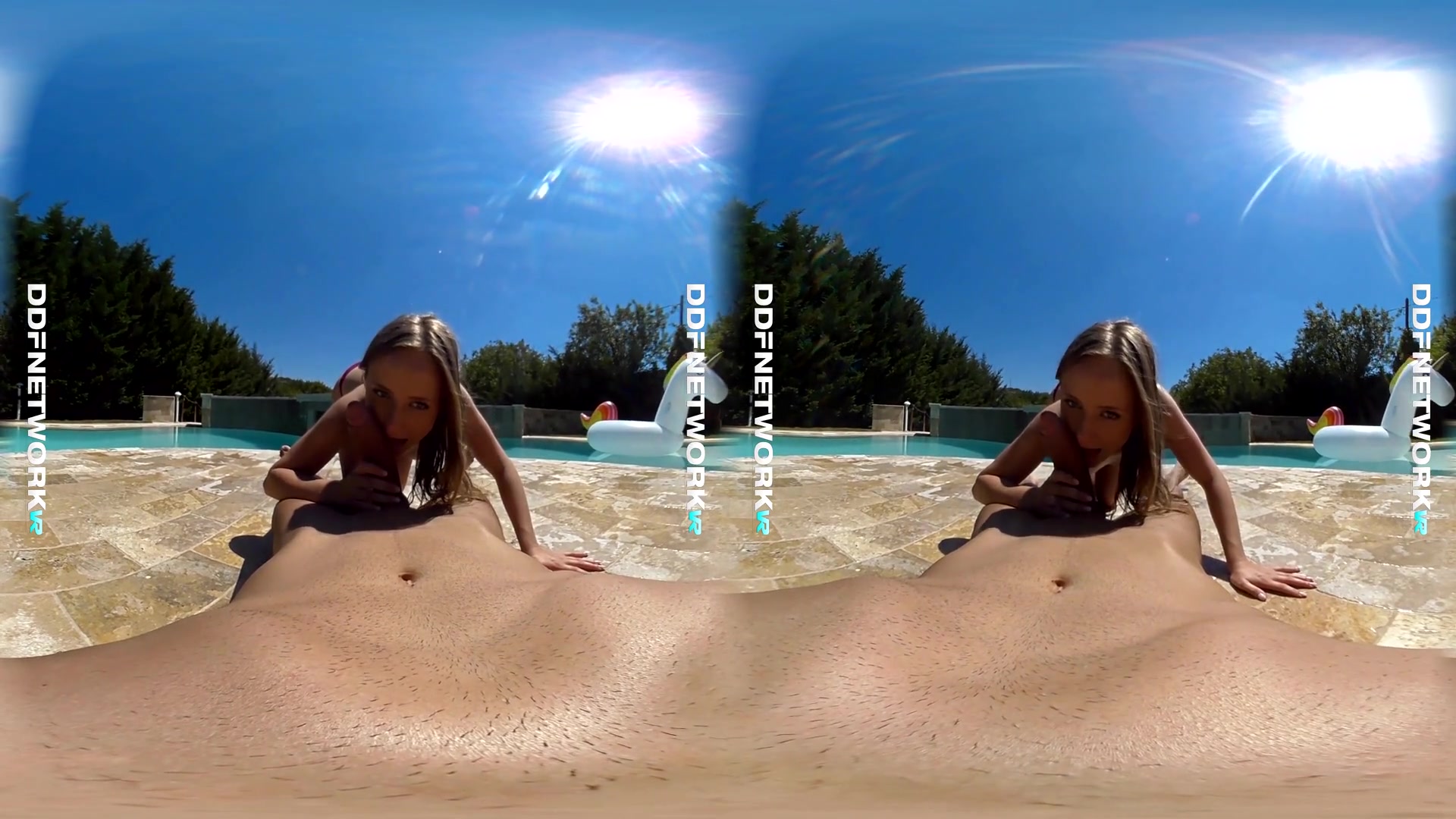 Lady Bug in Hot teen 18+ Banged: Hardcore Boy-Girl Fuck by the Pool - DDFNetworkVR
