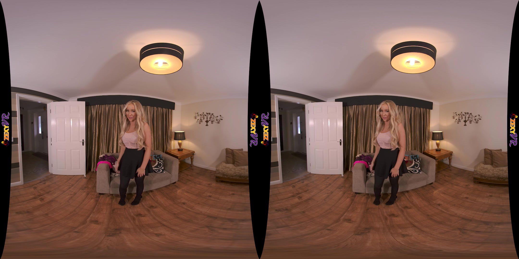 Naughty Courtesy featuring Bethany Morgan - ZexyVR