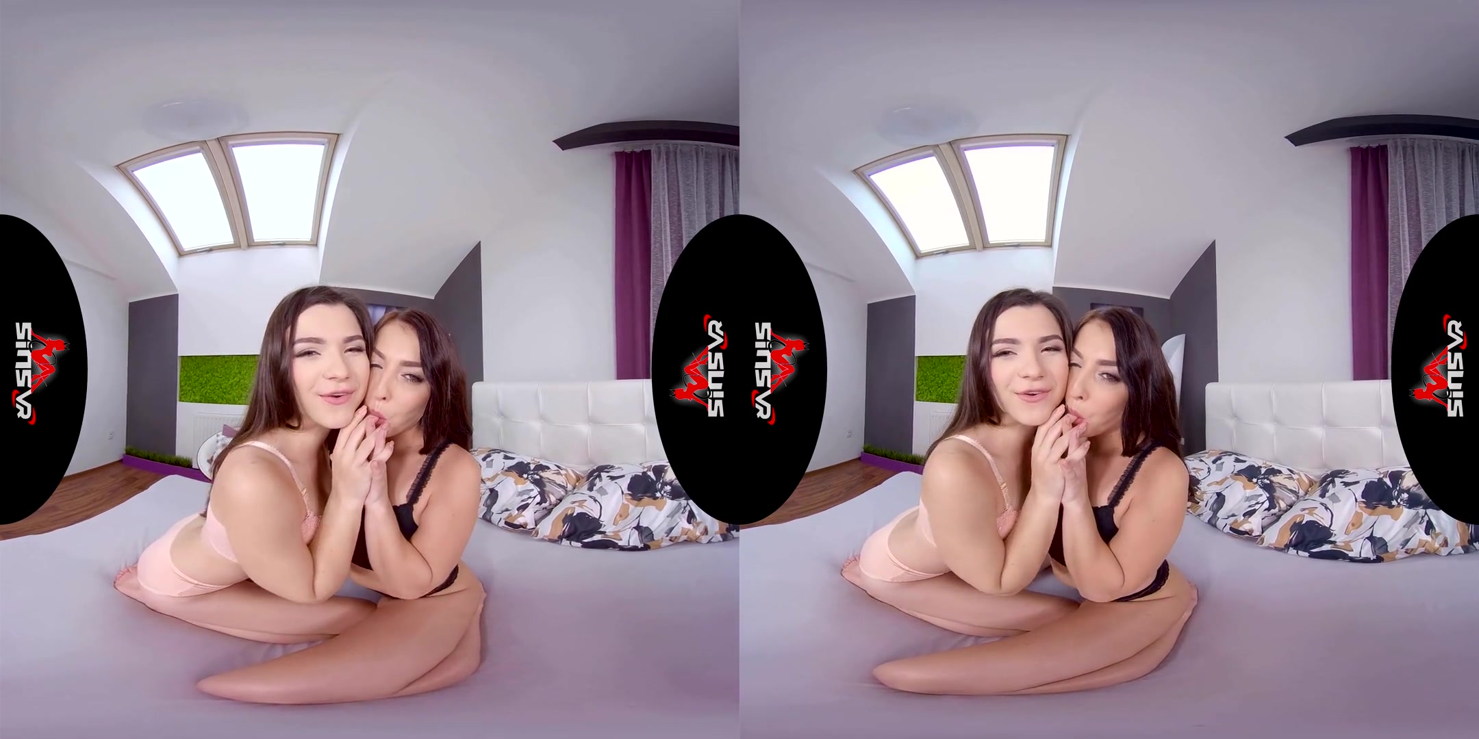 Hayli & Katy - Finger me! Harder!!! - SexLikeReal
