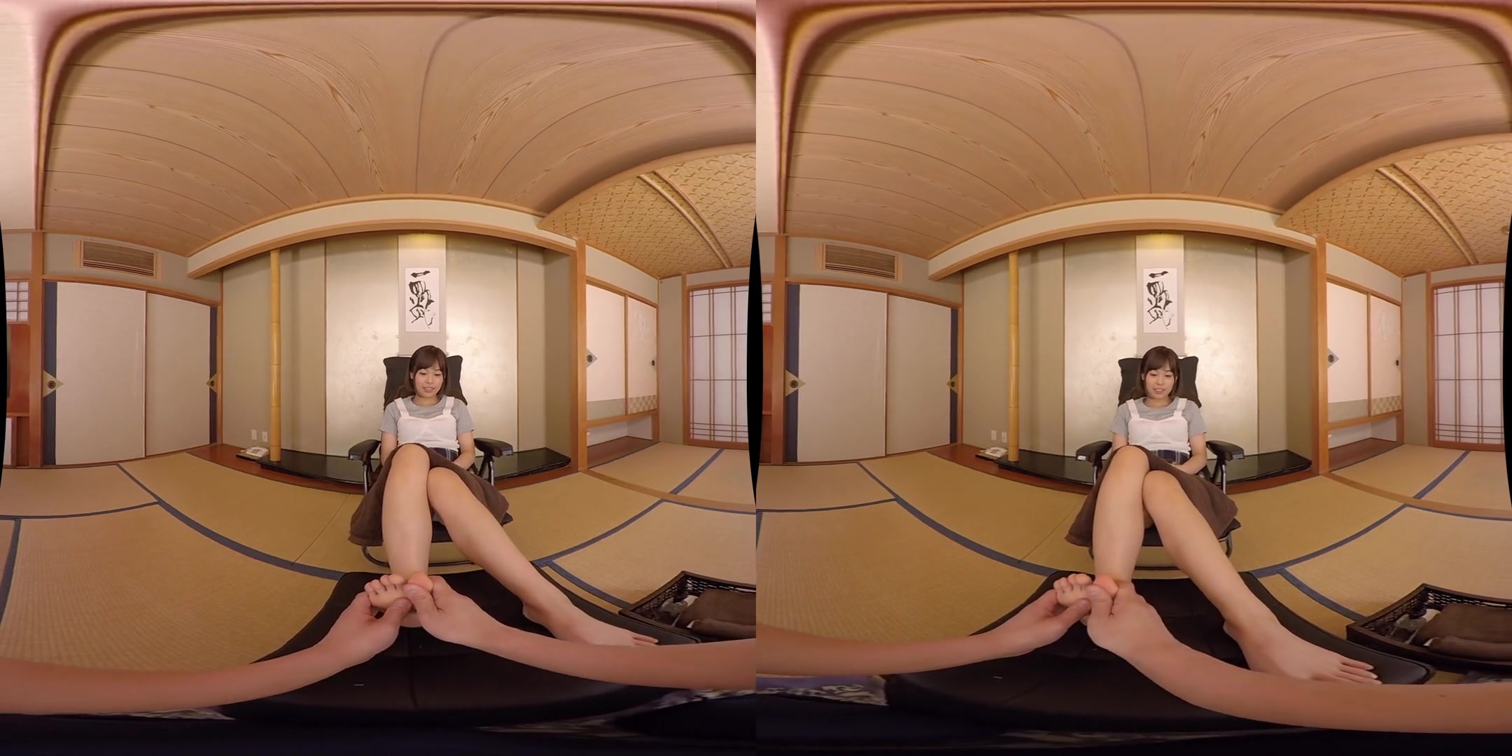 If I was a Foot Masseuse; Busty Japanese Babe Hardcore