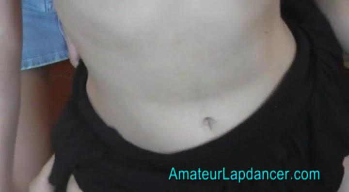 Sweet and SEXY brunette lapdancing