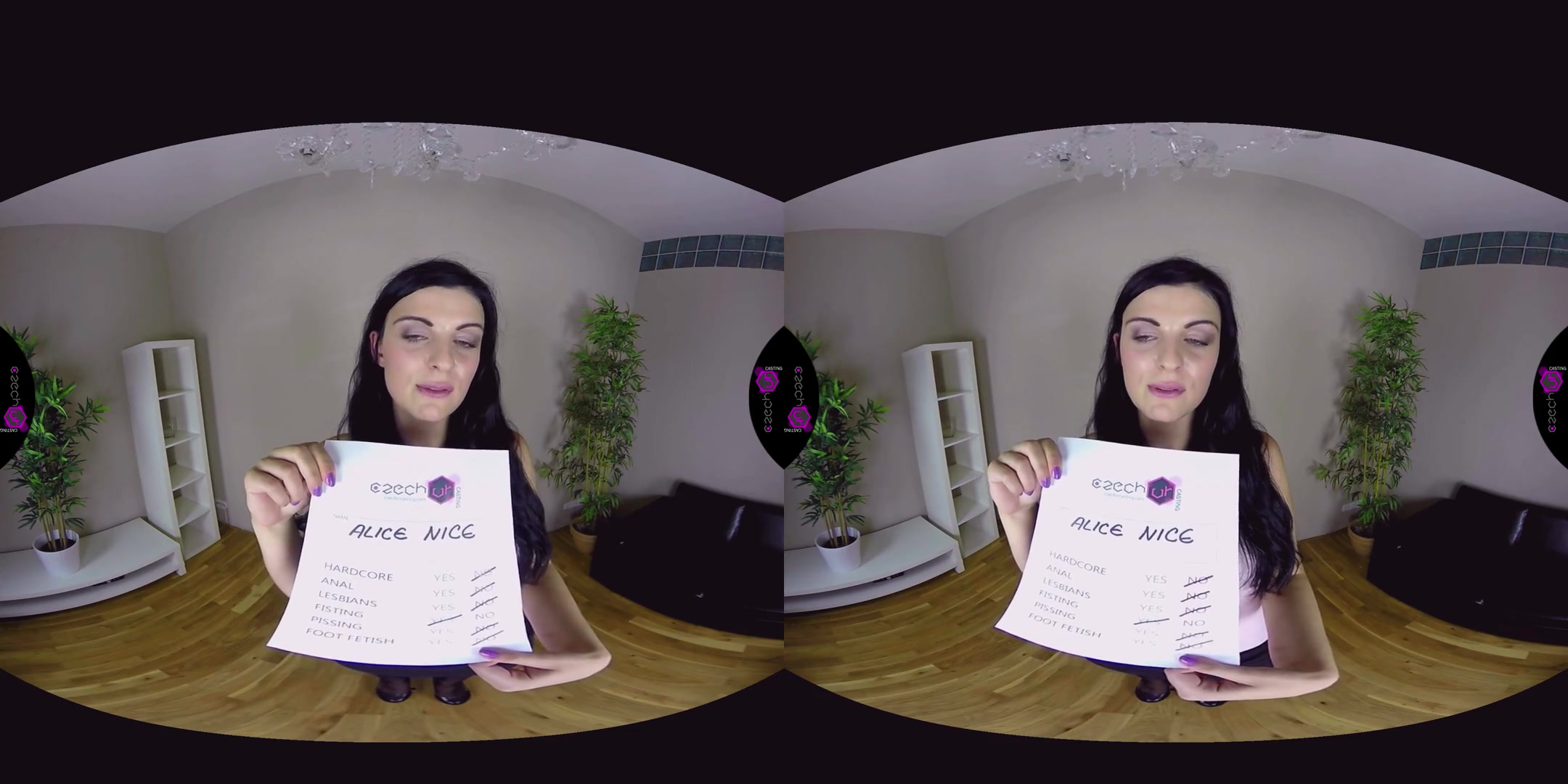 Alice Nice in Alice Nice Casting - CzechVRCasting
