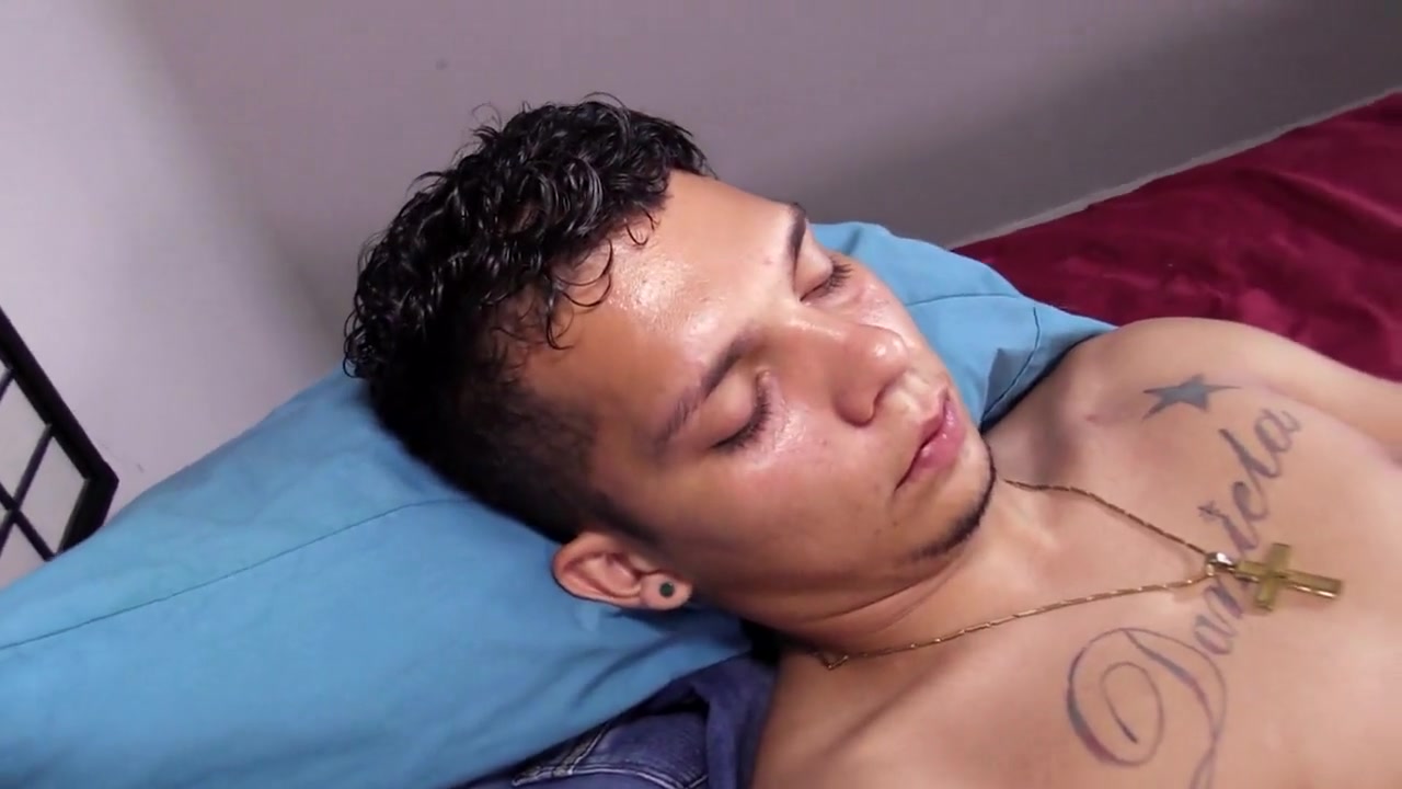 Hot Latino Strokes His Cock for You - SayUncle