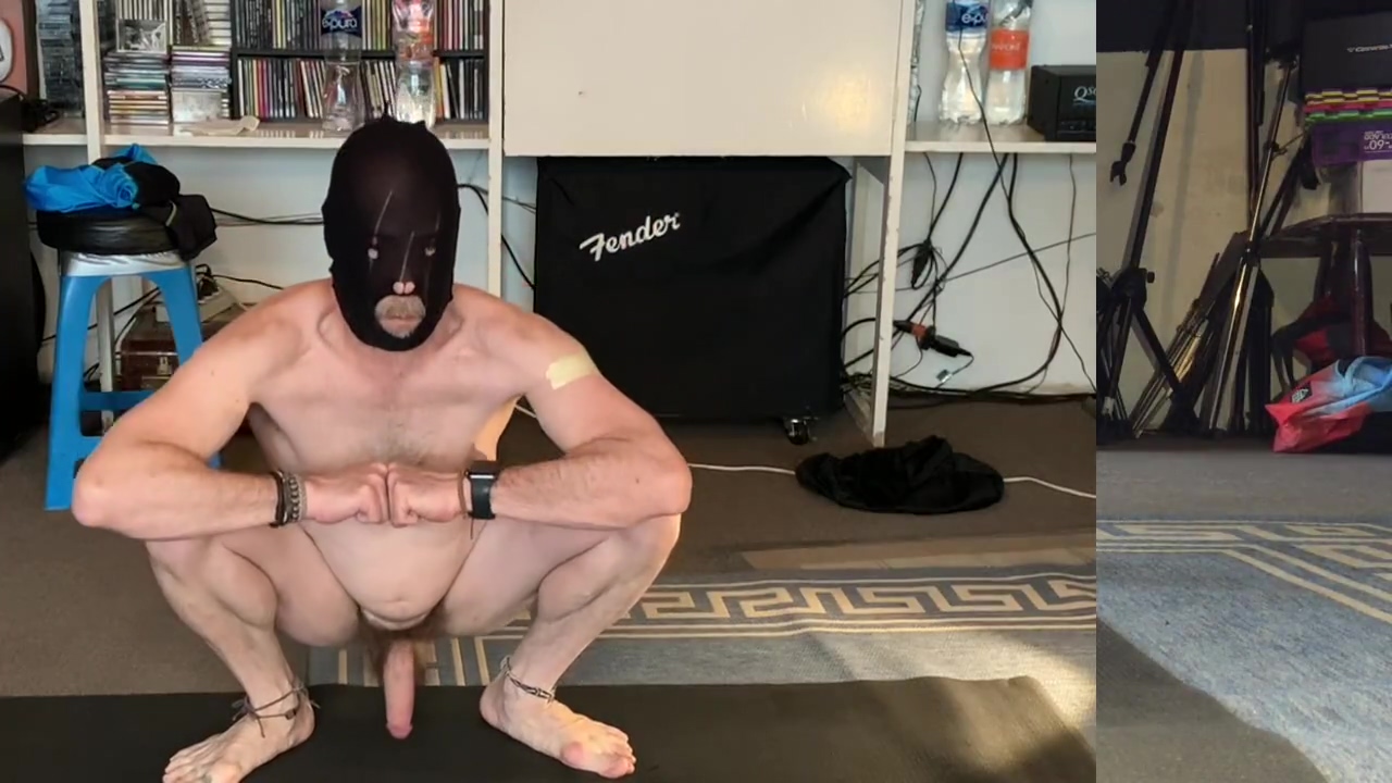 Pitfanone Yoga Routine And Delicious Cum Breakfast Ending