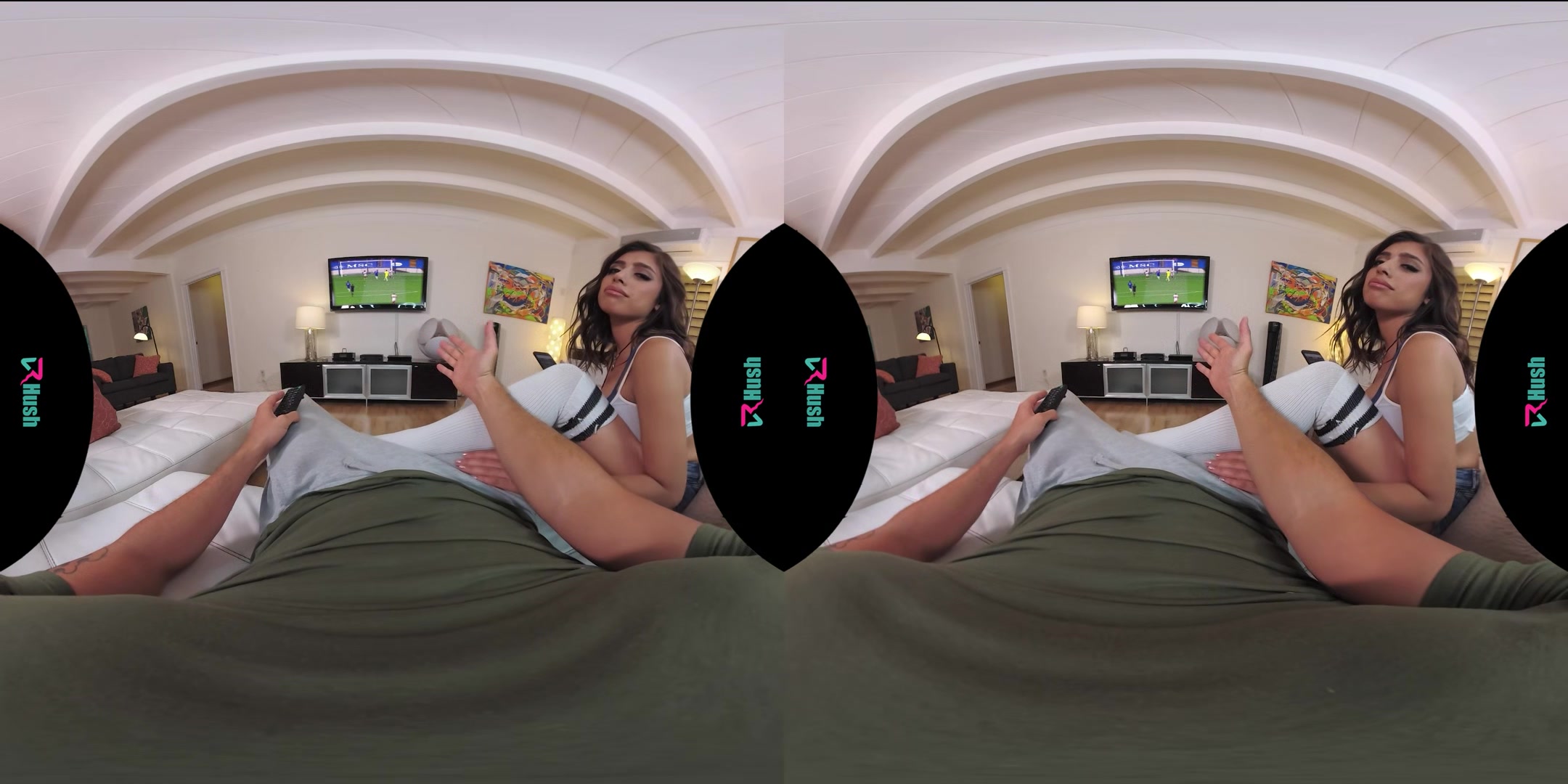 VRHUSH Busty babe Ella Knox always gets her way
