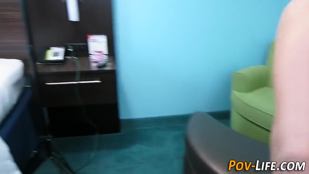 Pretty teen 18+ Pov Cumshot