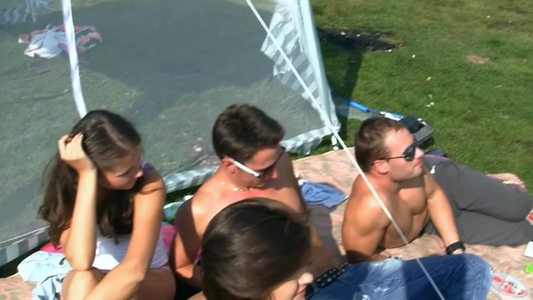 Bare outdoor fucking college hotties