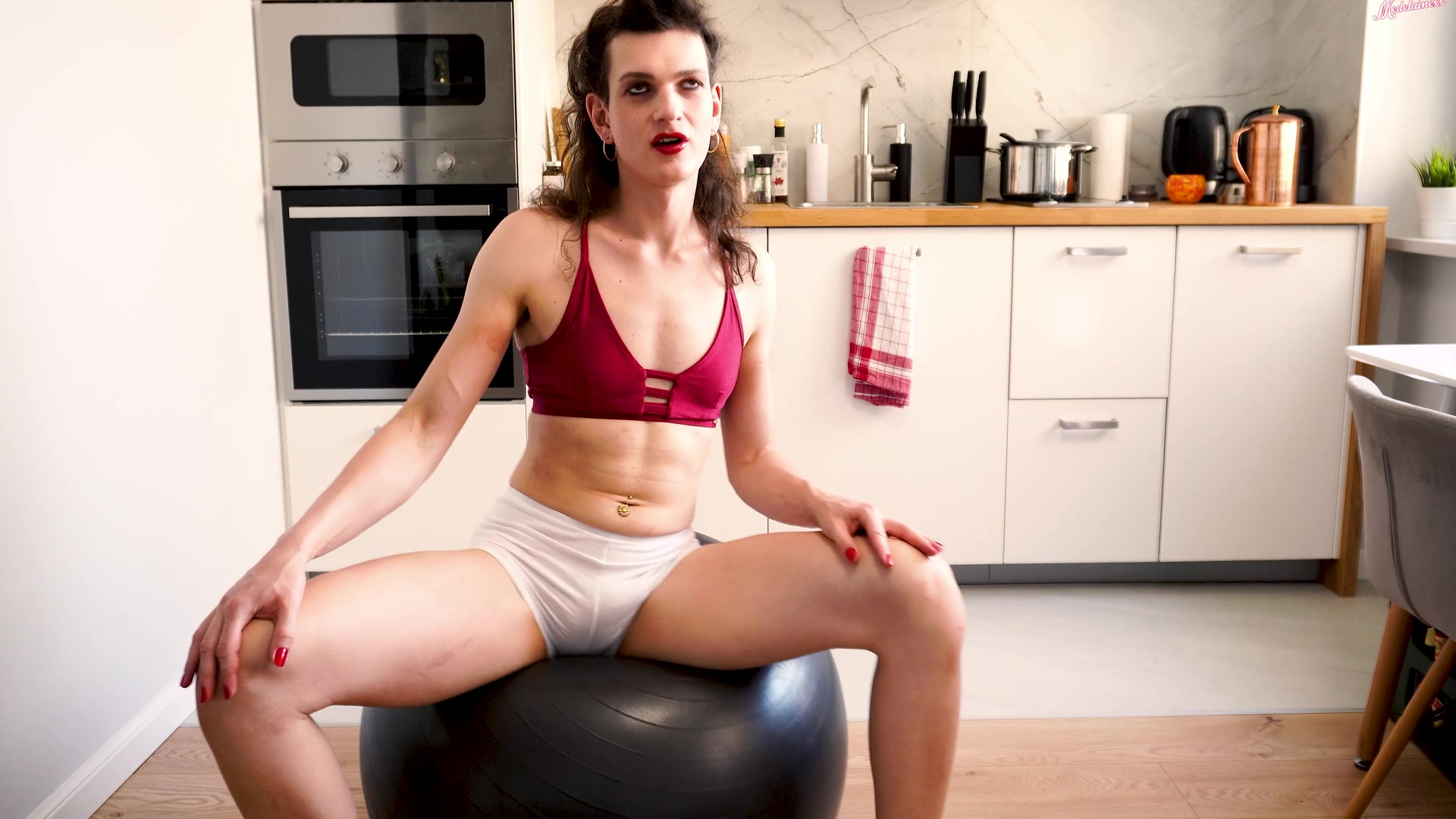 Never Mess With Workout Trans Girl