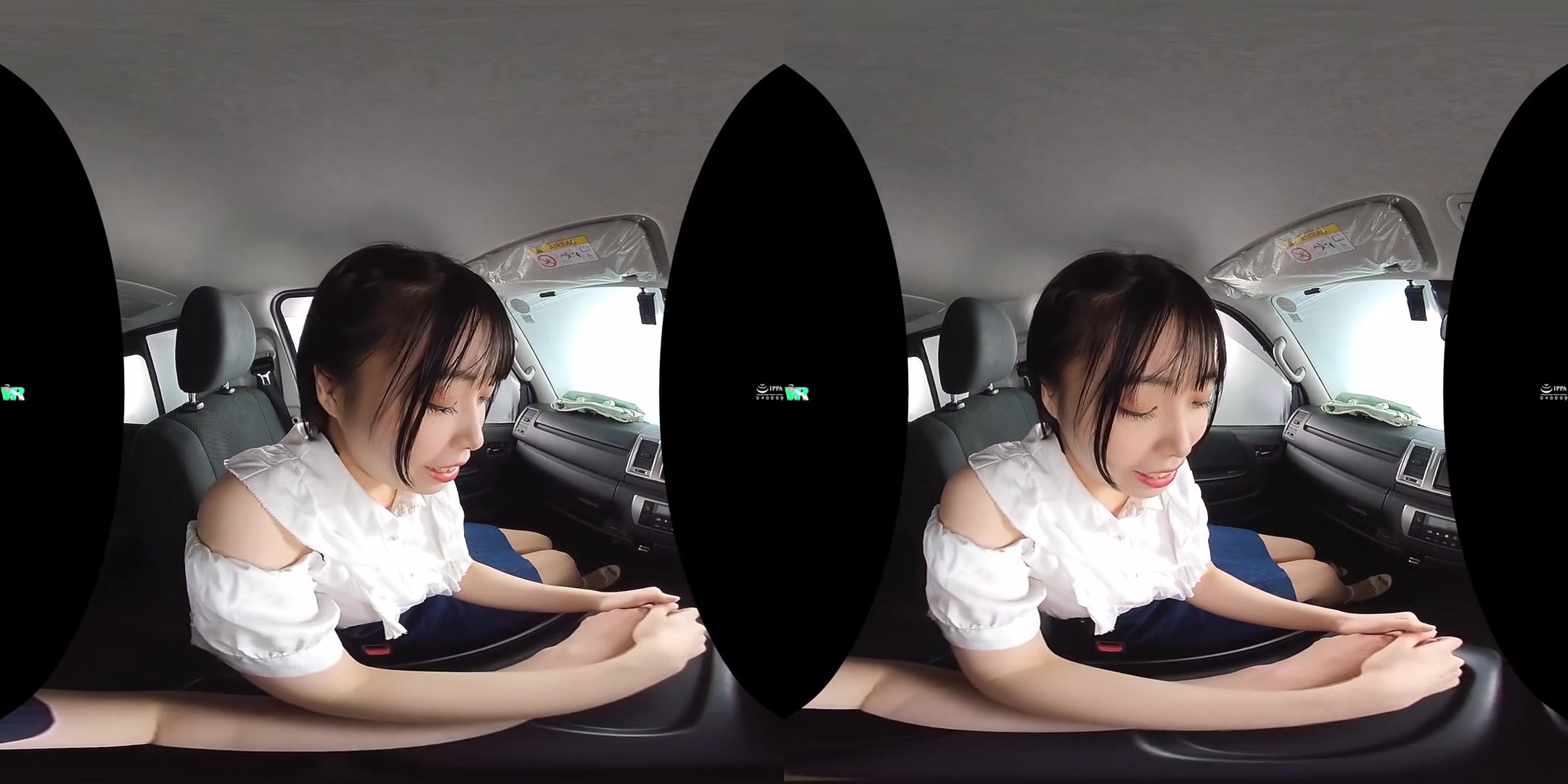 Amu Ohara - Sweaty And Messy Car Sex With My Busty Girlfriend After Vacation