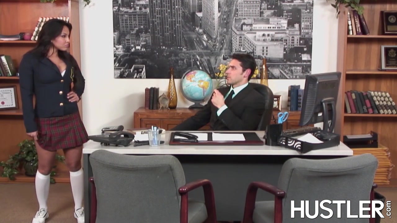 Latina Adrianna Luna banged at principals office