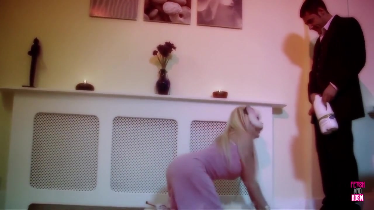 Lovely Masked Slave Gets Fucked Missionary Style By Her Master