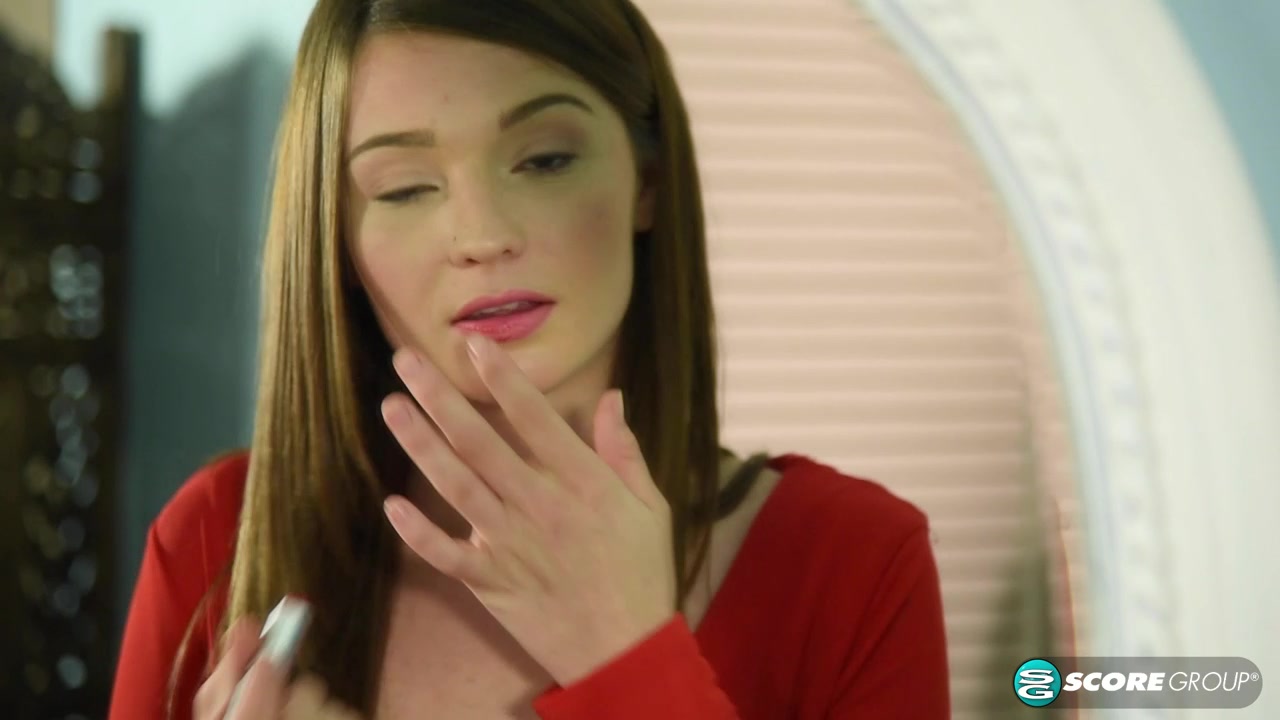 Babyfaced Emma is a flat-chested 18-year-old who can't stop masturbating