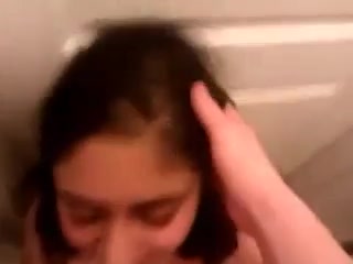 teen 18+ likes to give blowjob gets facial