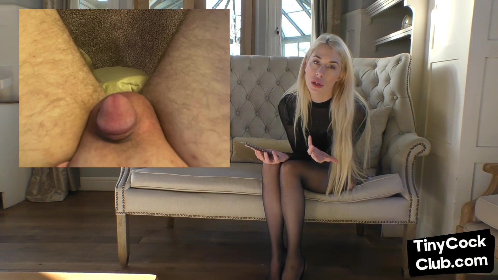SPH solo dom babe insults small cocks in dirty talking video