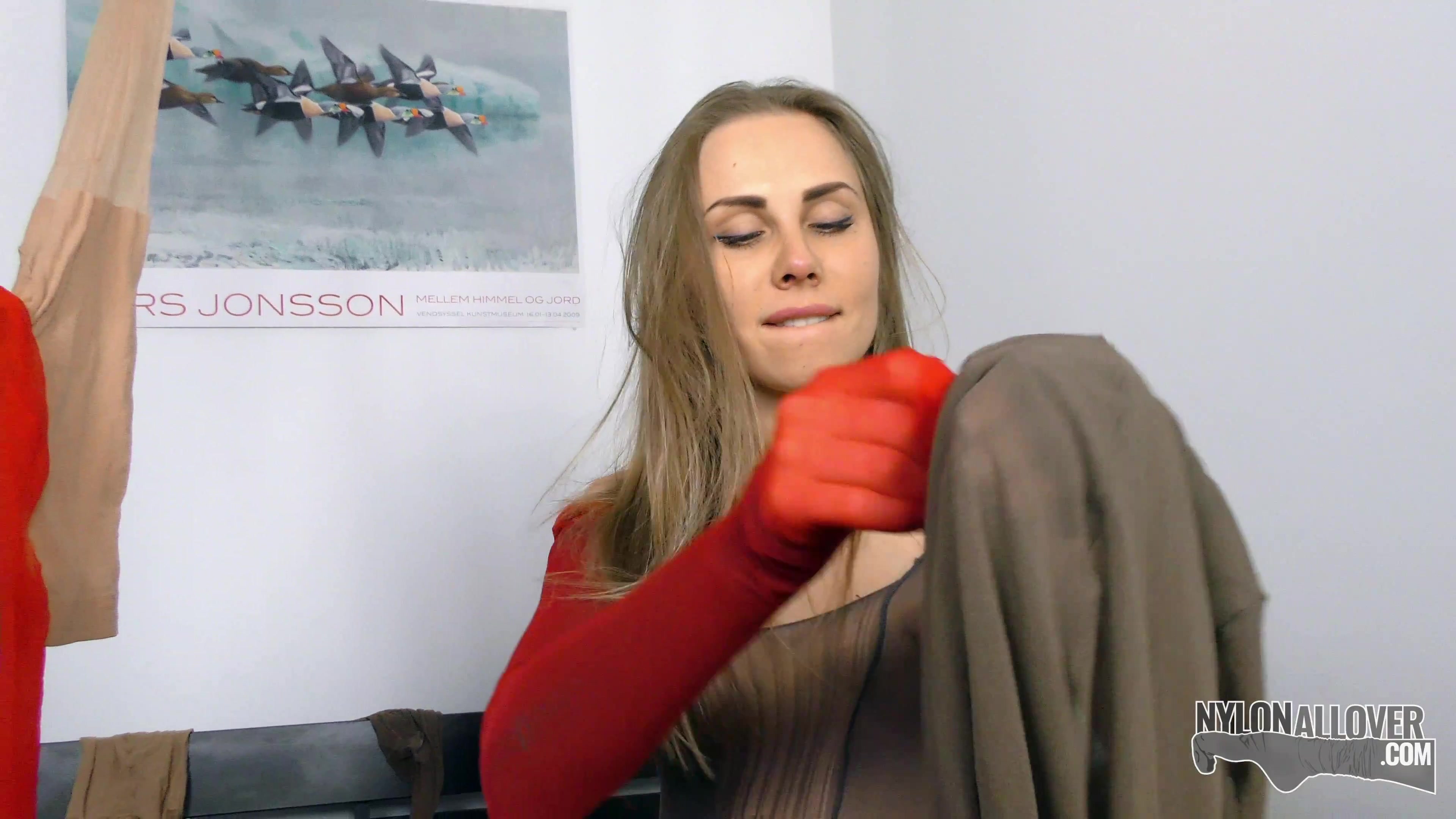 Pantyhose Fetish With Margaret