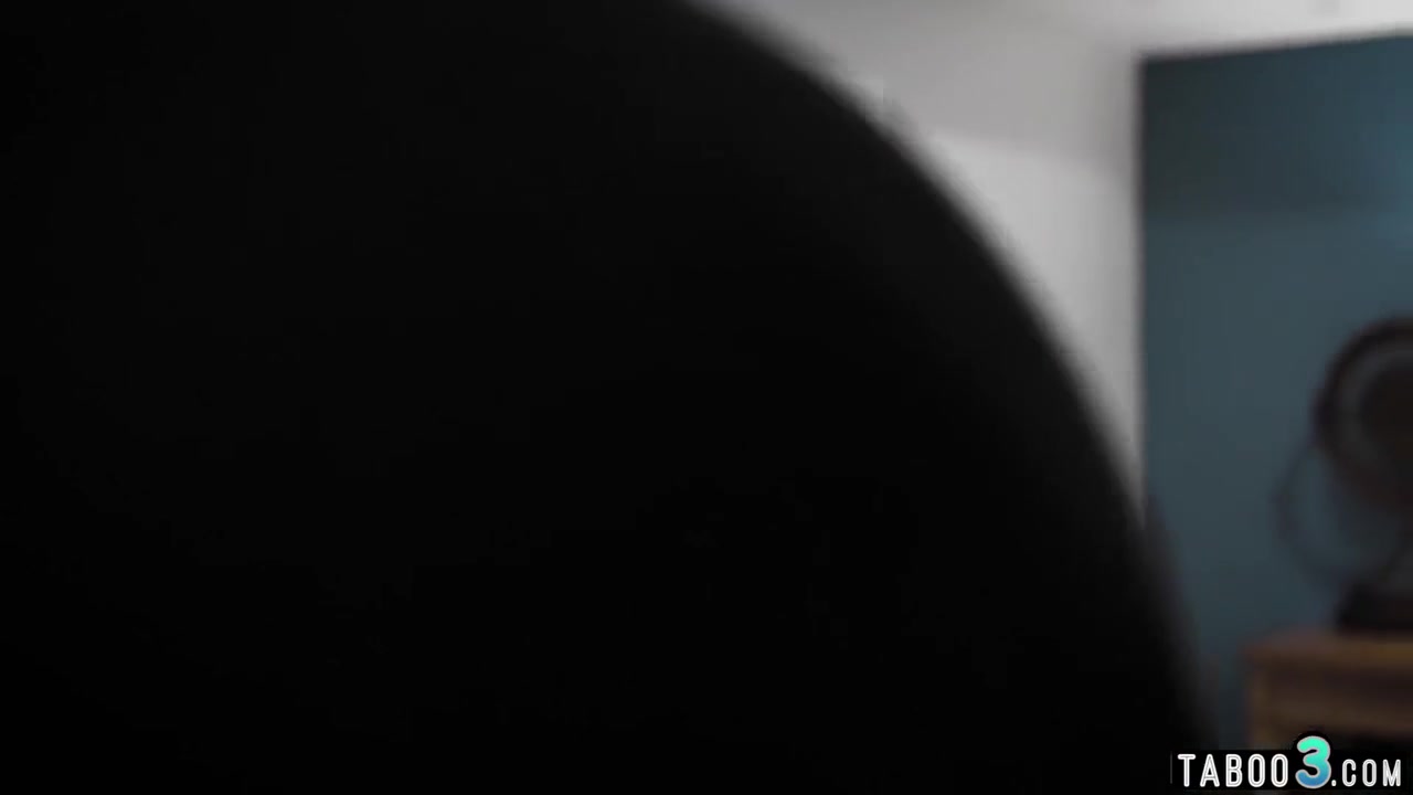 Dirty old man using a shy teen 18+ babysitter as a fucktoy
