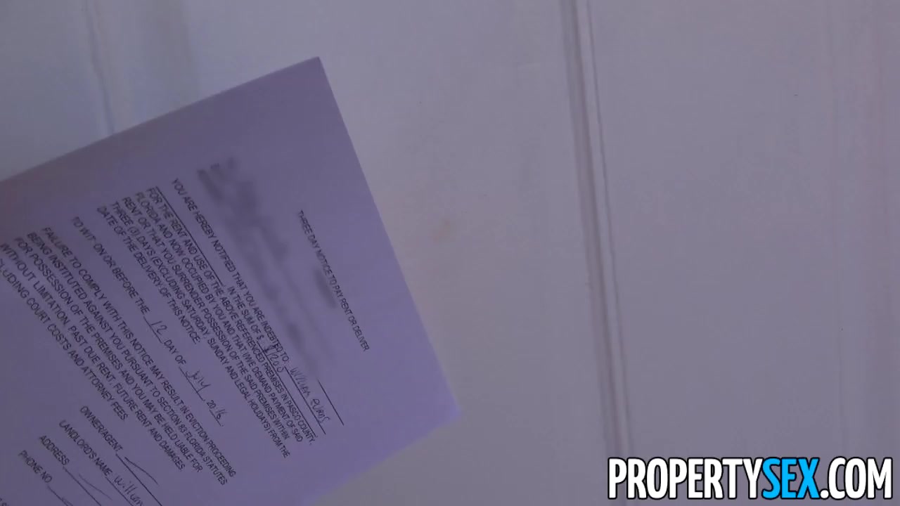 PropertySex Landlord Gives Sexy Tenant Long Extension on Rent