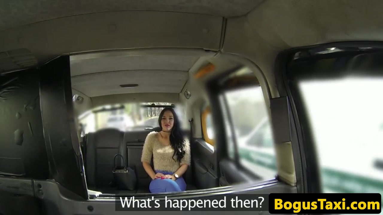 Brit taxi sidebitch fucking cabbies cock