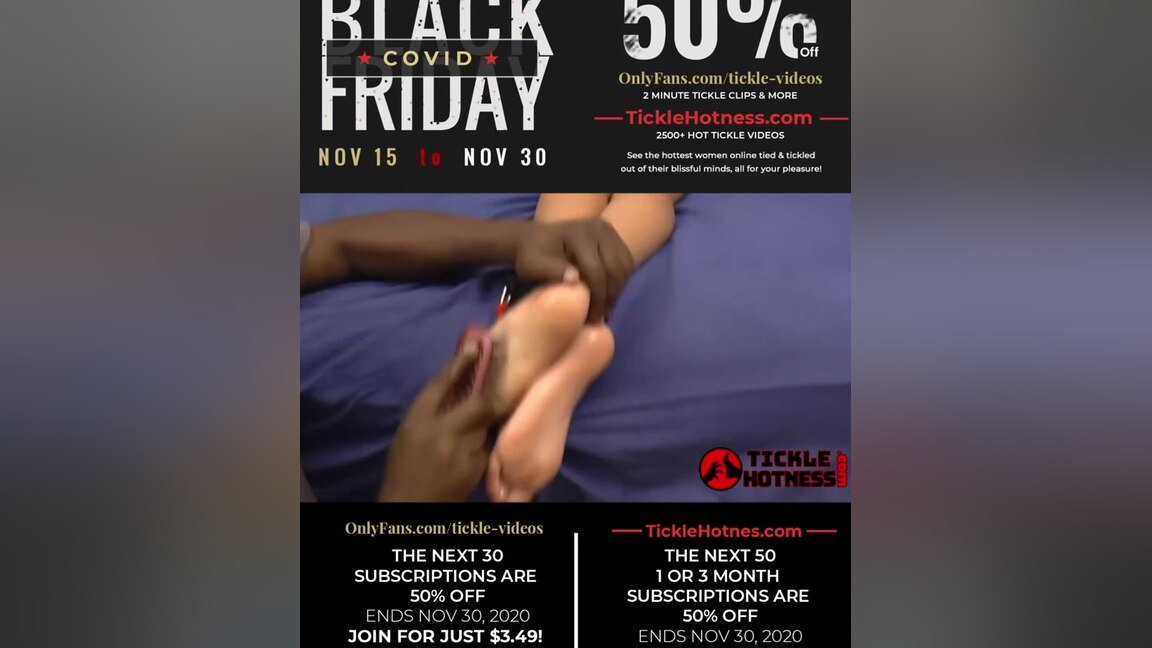 Black Covid Friday Special - Ticklevideos
