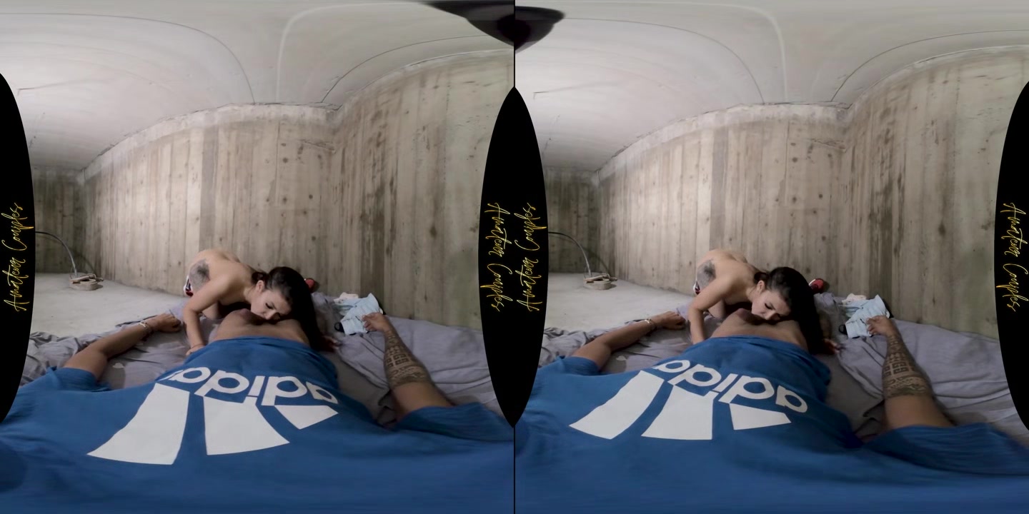 Fucking My Saviour In His Secret Bunker - AmateurCouplesVR