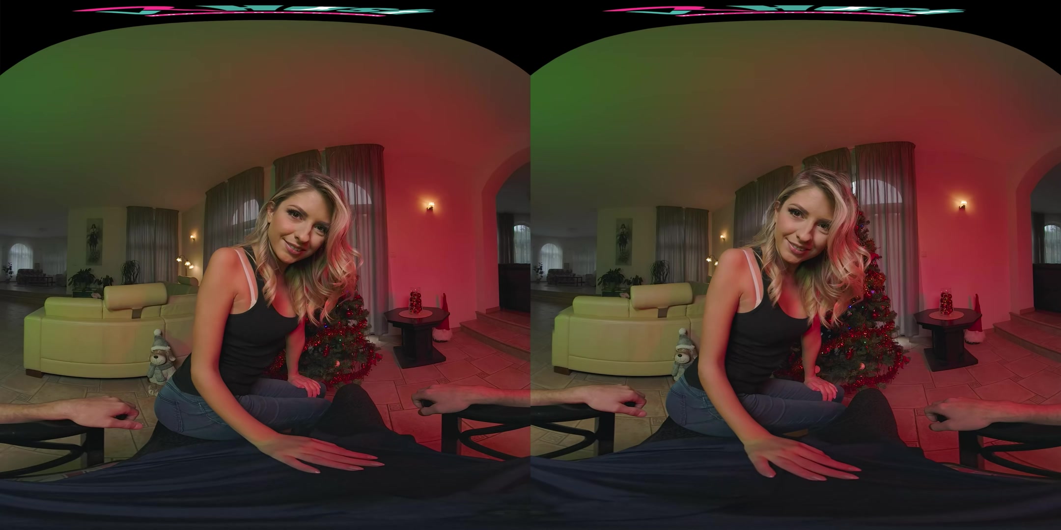 Threesome Christmas Surprise - VRHush