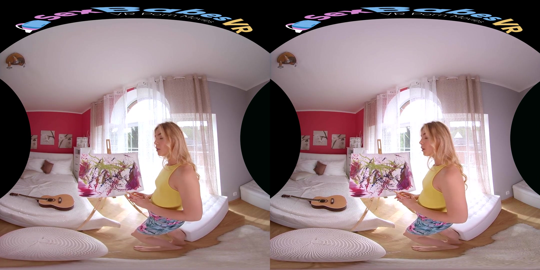 Alecia Fox in Sexy Guitar Solo - SexBabesVR