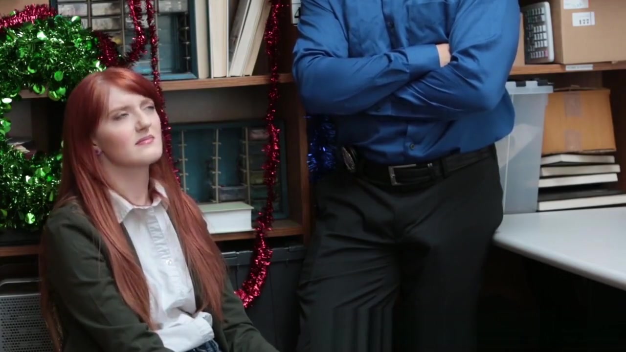 Ginger sucking shoplifter