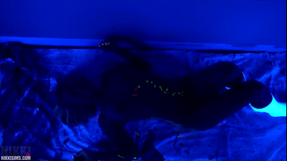 Black Light Body Paint video