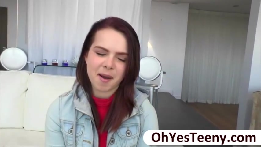 Petite teen 18+ Jennifer takes a huge cock