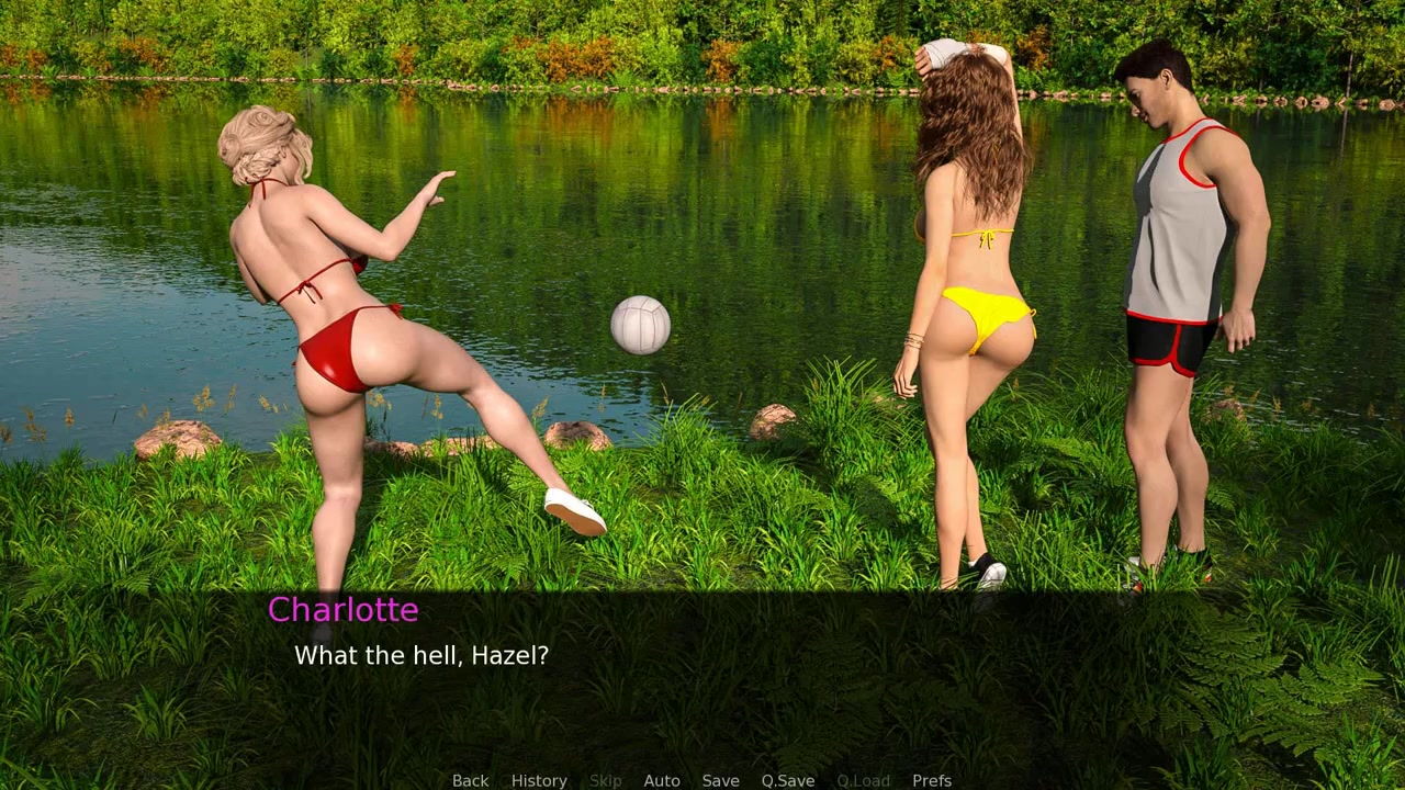 Nursing Back To Pleasure Sexy Girls In Bikini Are Playing Volleyball Ep 48