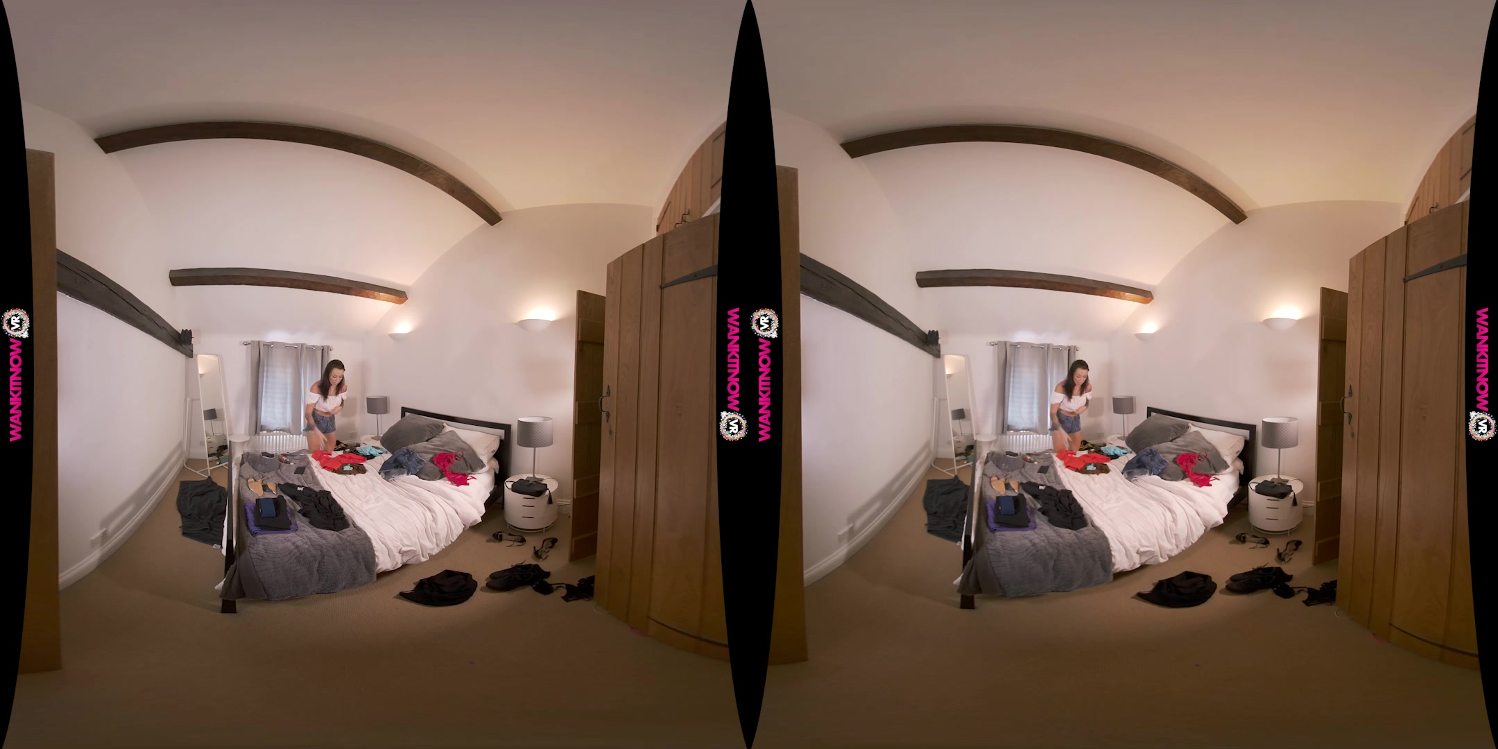 Horny Housemate featuring Miah S - WankitNowVR