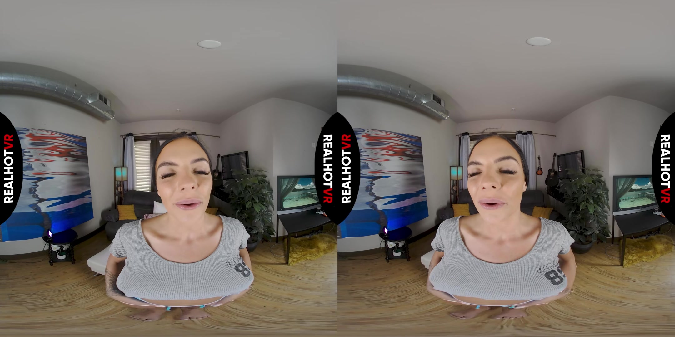 Cute teen 18+ Bends Over & Gets Her Pussy Drilled By Horny Neighbor - RealHotVR