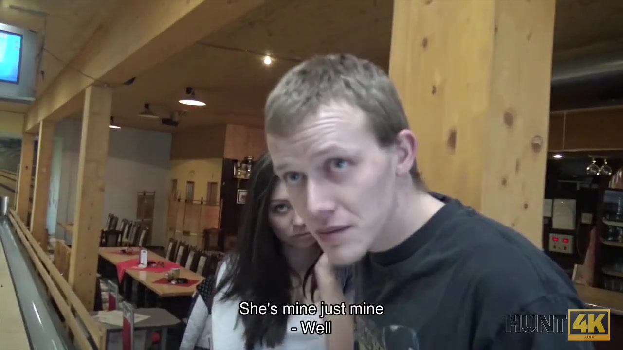 HUNT4K. For cash boy let stranger fuck his girlfriend Ornella Morgen