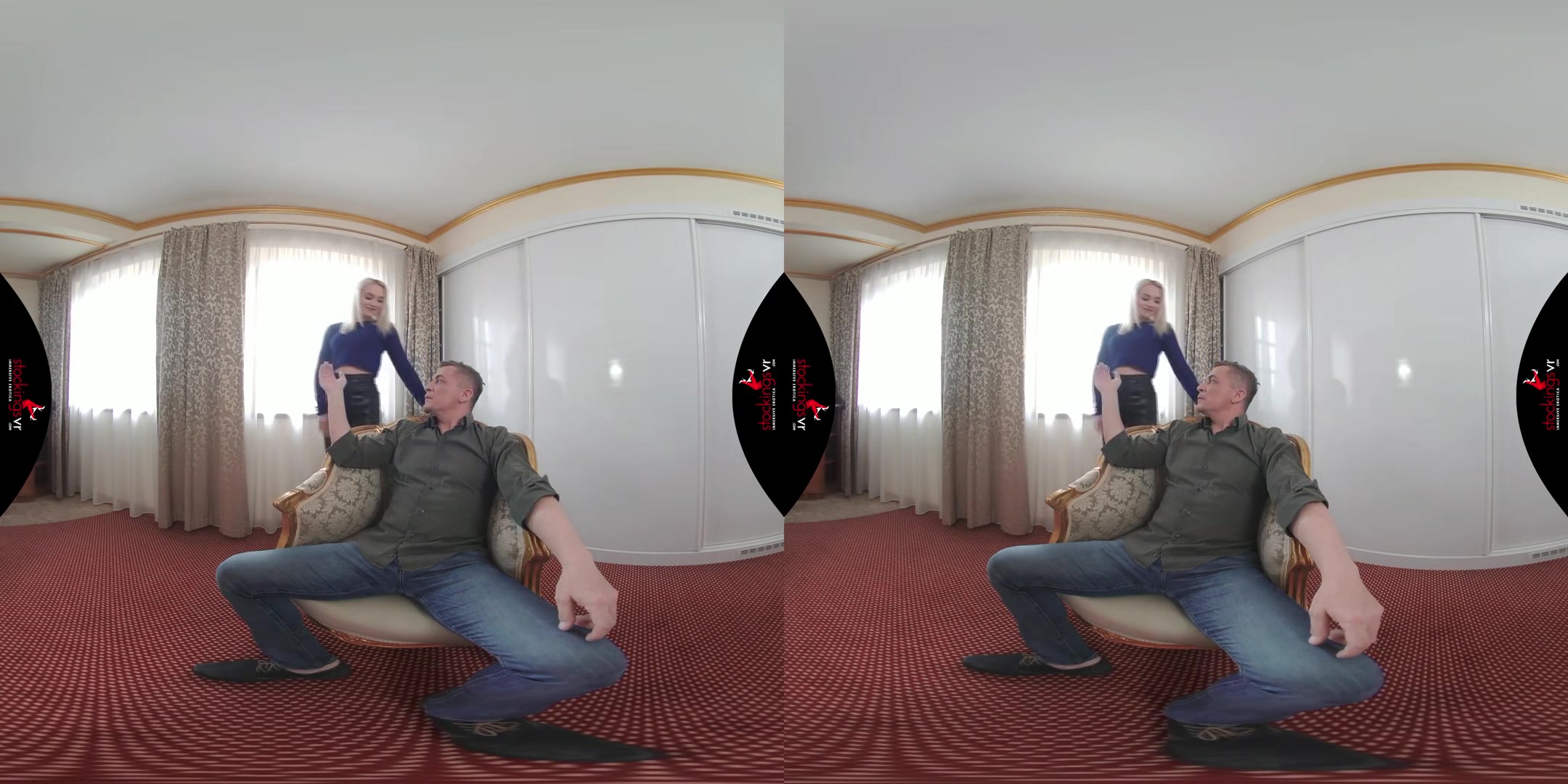 Nylon Lust - Leg and Stocking Fetish 3D Porn with Facial