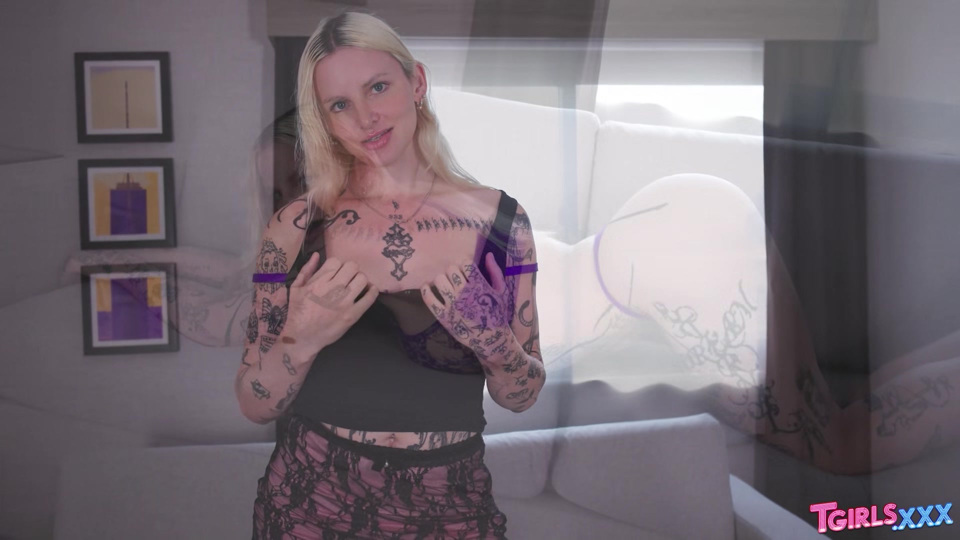 TGIRLS XXX - Sensual Charm of Tattooed Goddess Astrid Soleil