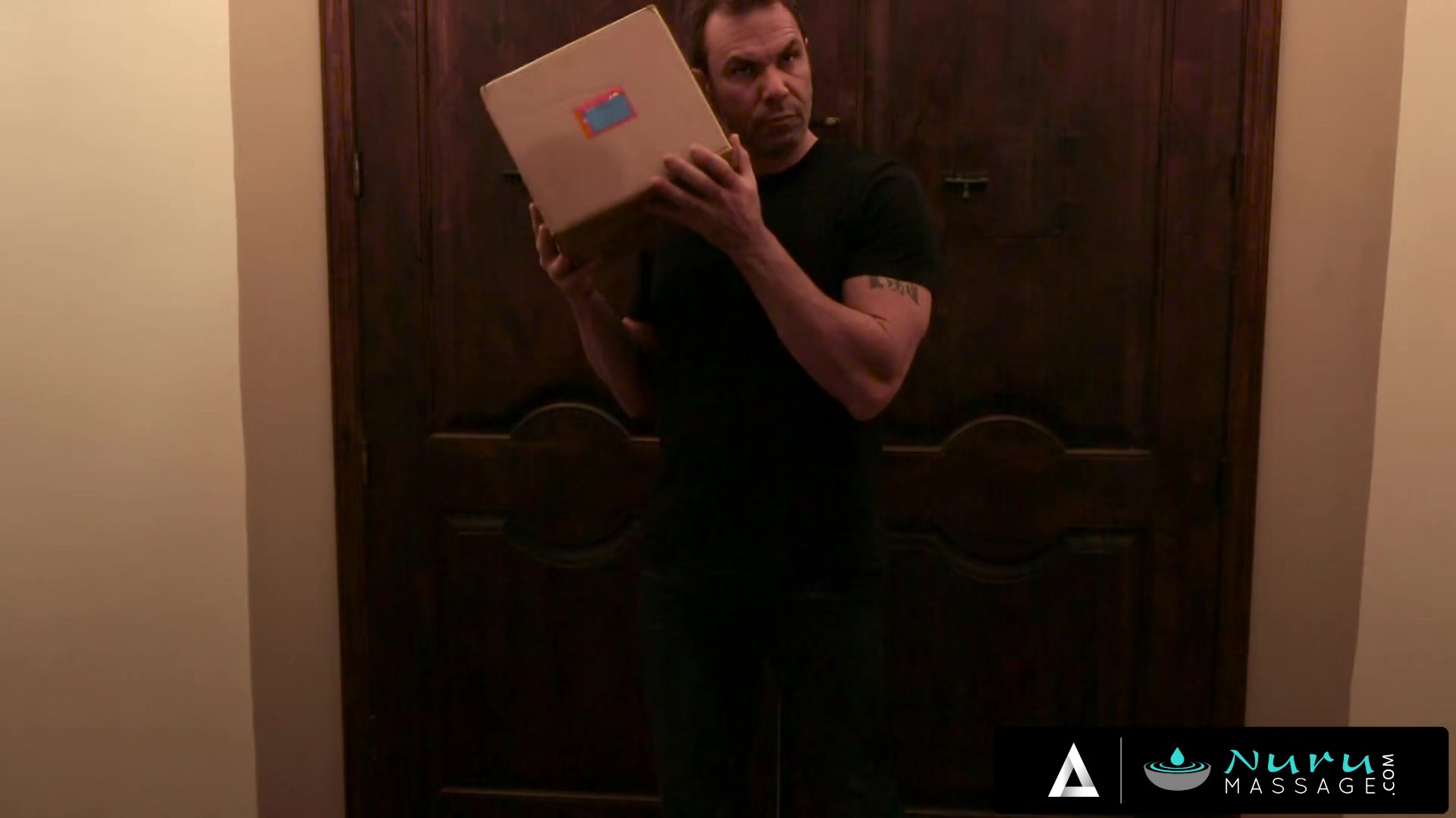 NURU MASSAGE - Newly Married Couple Try Their Massage Kit Gift They Received