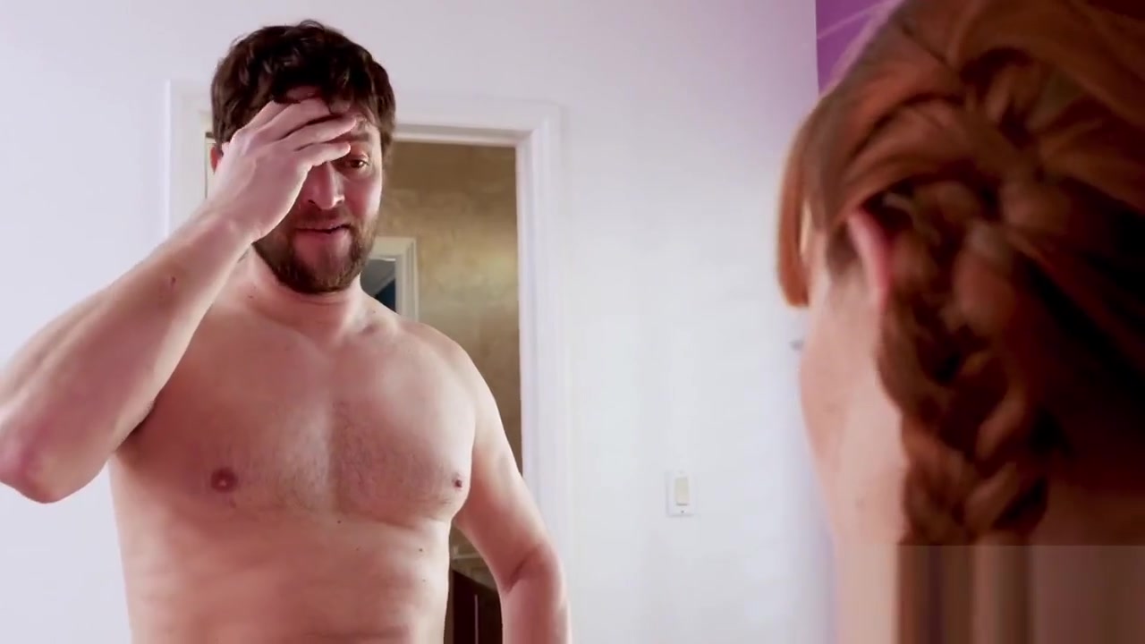 Redhead gets caught by her stepfather using vibrator