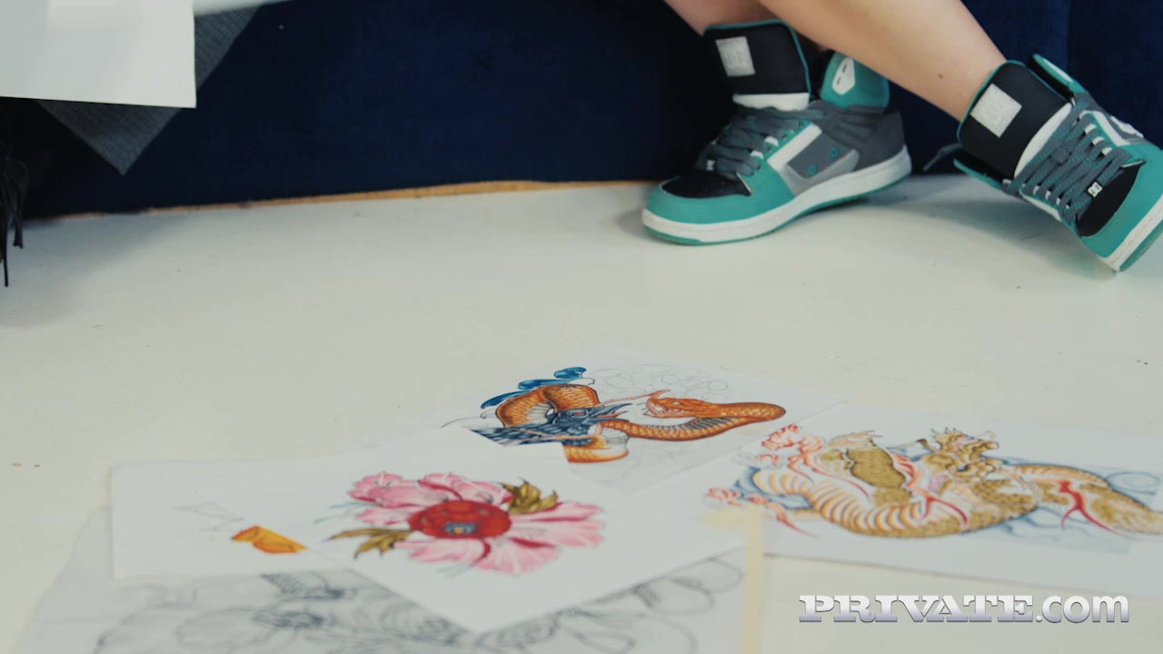 Luna Rival enrolls in our art school and gives anal - Private
