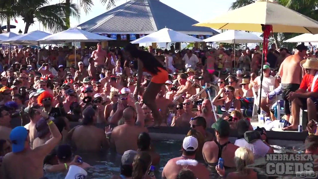 Dantes Pool Party At Fantasy Fest 2015 Key West Florida - NebraskaCoeds