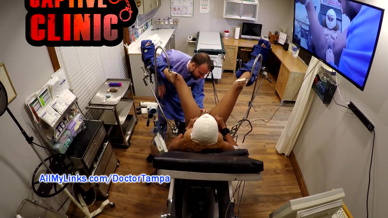 Behind The Scenes From Taylor Ortega Sold For Science, Not Ready & Knocks Over Camera, Film At Captivecliniccom