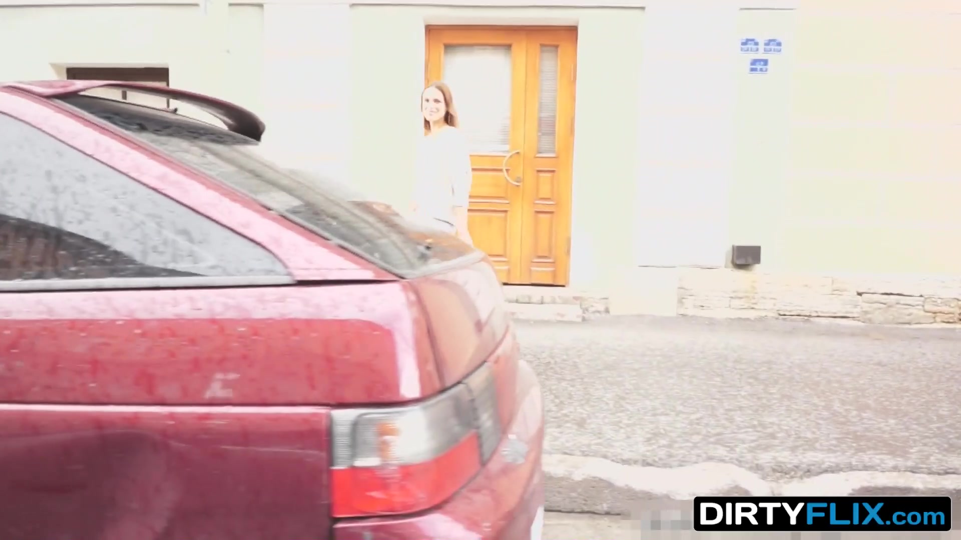 Dirty Flix - Dila - Ex-gymnast doing the splits on cock