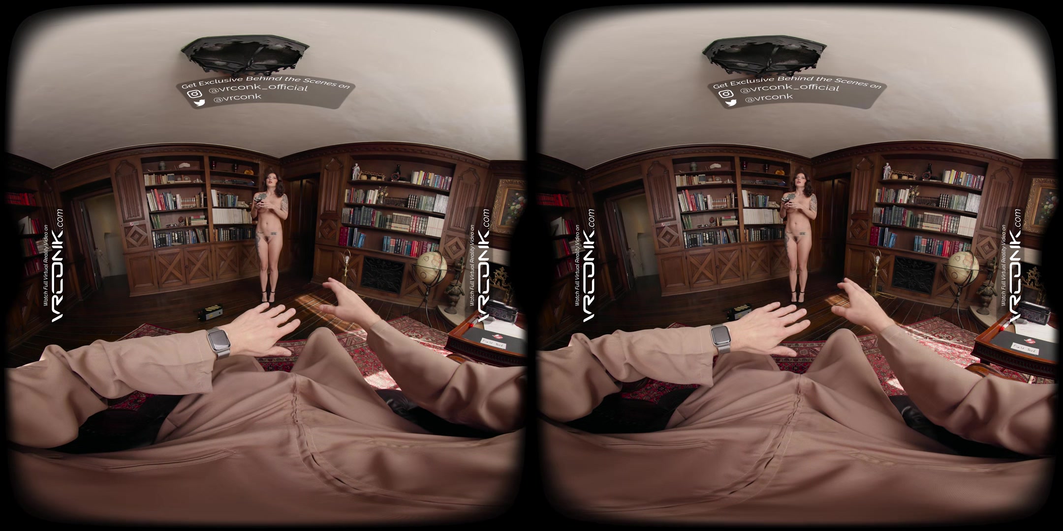 VR Conk Sexy Maddy May fucks hard In Ghostbusters Parody VR Porn
