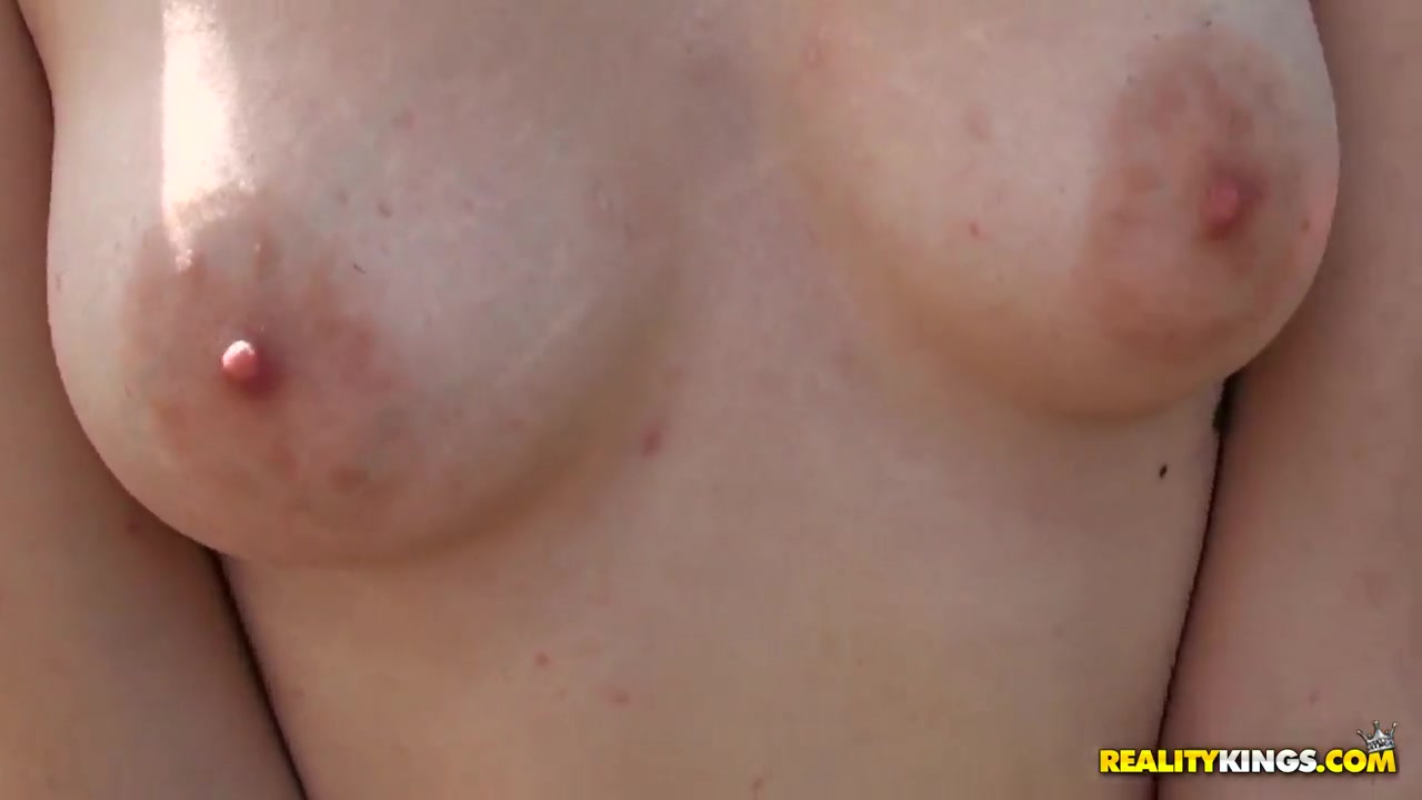 Naughty Vanessa gives amazing blowjob for Cris Commando at the shed