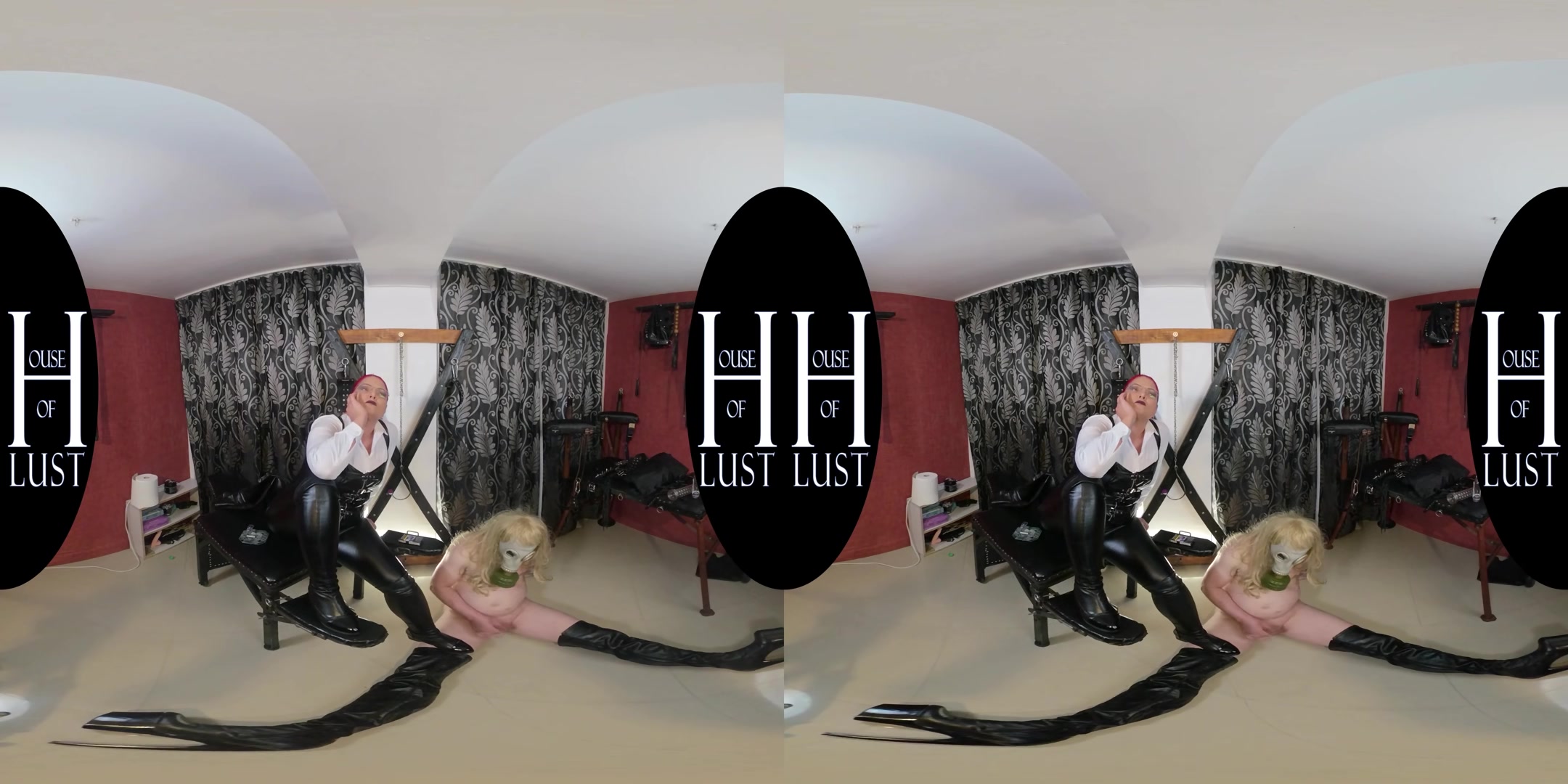Goddess Andreea - Don't Sniff My Leather! - VRVids