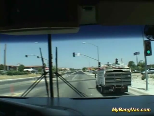 Milf picked up for bangvan orgy
