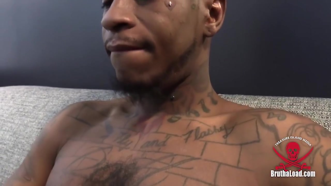Working His Impressive Huge Cock