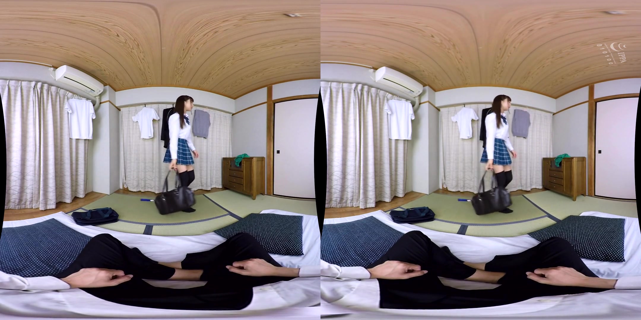 [I Love You, Stepbrother!] Your Stepsister in Knee-High Socks and a Uniform 1 - Asian teen 18+ Footjob