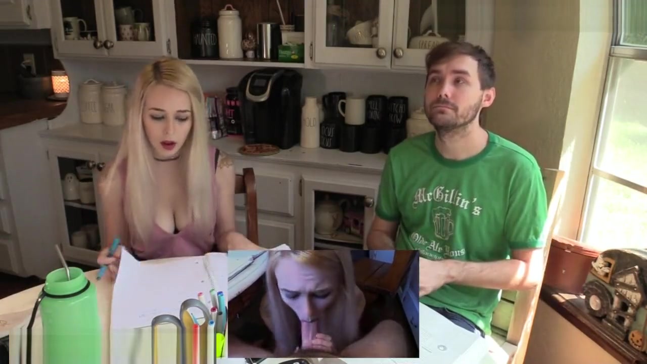 Step brother tutors stepsis math homework, catches her masturbating, and fucks