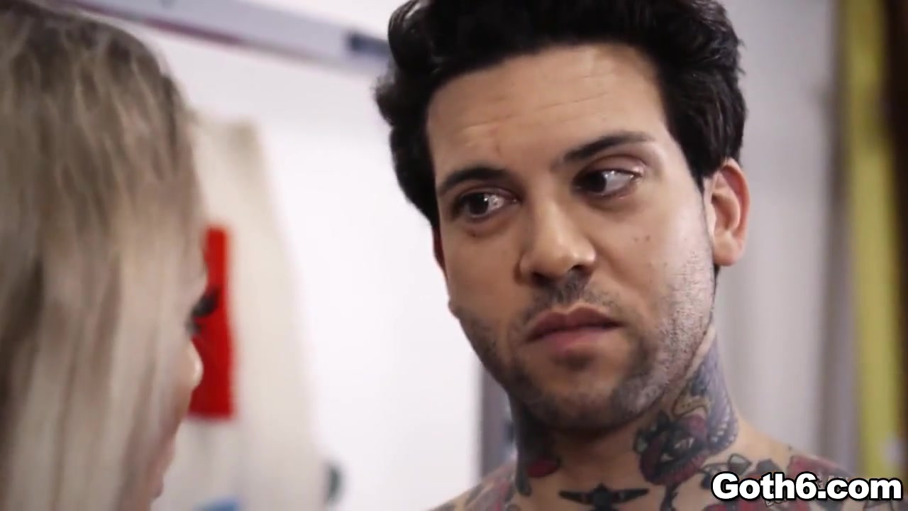 Small Hands In Jizzed All Over Isabelles Tattooed Body